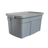 Rubbermaid Roughneck 31 Gallon Storage Container, Black/Cool Gray (3 Pack),  1 Piece - Fry's Food Stores