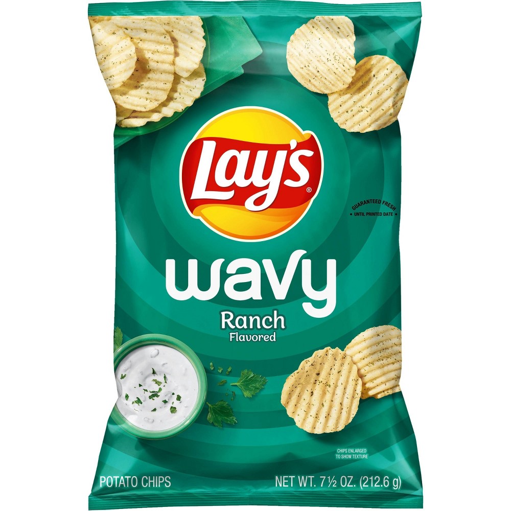 Lay's Oven Baked Barbecue Flavored Potato Chips - 6.25oz : Target