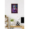 Trends International Reinders: Master Twist - Mona Lisa Neon Accents Framed Wall Poster Prints - 2 of 4