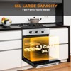 GASLAND 24" 2.3 Cu.f 9 Modes Built-in
 Single Wall Oven with Rotisserie, Stainless Steel - 2 of 4