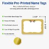 Avery Name Tags, 2-1/3" x 3-3/8", Gold-Metallic Berries, 80ct - 2 of 4