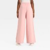 Girls' Fleece Wide Leg Sweatpants - art class™ - 2 of 3