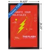 Trends International DC Comics Movie The Flash - Vibrate Your Molecules Framed Wall Poster Prints - 3 of 4