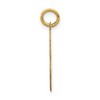 Black Bow Jewelry 14k Yellow Gold, Jersey Collection, Medium Number 56 Pendant - 2 of 4