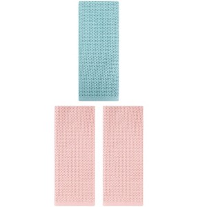 REGALWOVEN 3 Pack Soft Absorbent Waffle Cotton Hand Towels for Bathroom 13" x 30" - 1 of 4