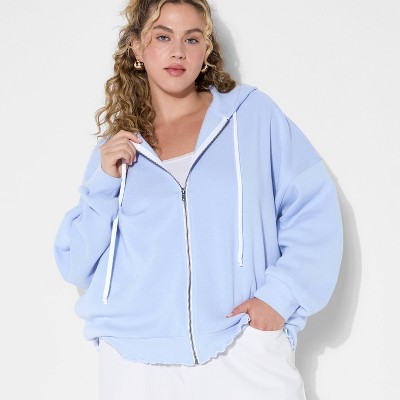 Women's Merrow Edge Hooded Zip-Up Sweatshirt - Wild Fable™