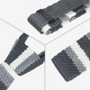 INSPIRE CHIC Men's Knitted Striped Skinny Neckties - 3 of 4