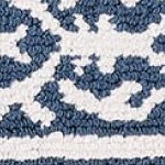 lorreta two-tone dusty navy/ivory