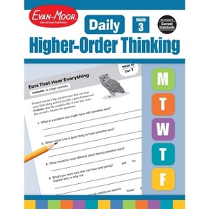 Daily Higher-Order Thinking, Grade 3 Teacher Edition - by  Evan-Moor Educational Publishers (Paperback) - 1 of 1
