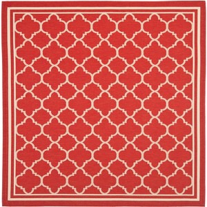 Courtyard CY6918 UV & Stain Resistant Non-Shedding Power Loomed Indoor/Outdoor Rugs - Safavieh - 1 of 4