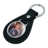 Labyrinth Crystal Ball Goblin King Jareth David Bowie Black Leather Keychain - 2 of 3
