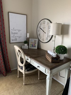 Realyn Home Office Lift Top Desk Beige - Signature Design By Ashley ...