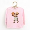 The Juniper Shop Watercolor Basketball Bear Toddler Long Sleeve Tee - 3 of 4