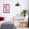 Stupell Industries Pink Cowgirl on Disco Ball Black Framed Floater Canvas Wall Art - 2 of 4
