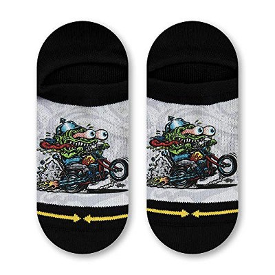 MERGE4 Jimbo Chopper Freak Gray Monster Unisex Artist No Show Sock