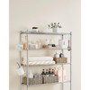 SONGMICS 4 Tier Over The Toilet Storage, Metal Storage Rack,4 Hooks, Roll Holder, Space-Saving Bathroom Storage Shelf Organizer - 4 of 4