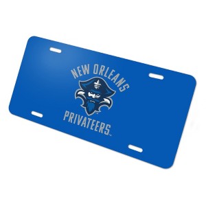 The University of New Orleans Privateers Logo Novelty Metal Vanity Tag License Plate - 1 of 4