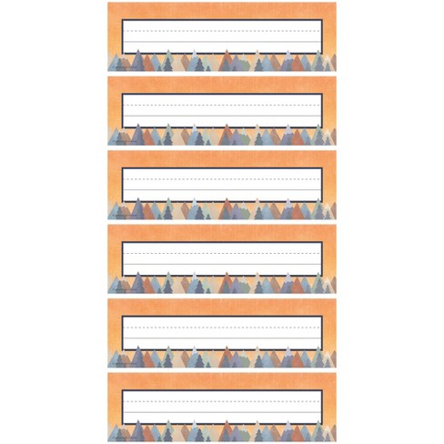 Teacher Created Resources® Moving Mountains Flat Name Plates, 36 Per Pack, 6 Packs - image 1 of 3