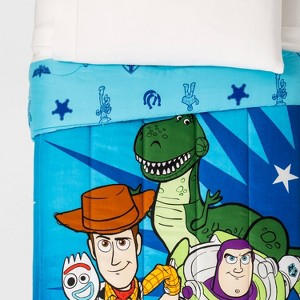 Toy Story 4 Twin Comforter Blue