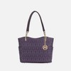 MKF Collection Braylee M Signature Tote Bag Vegan Leather Handbag with Spacious Design by Mia K - 2 of 4