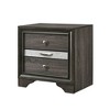 NicBex Nightstand with Drawers,Side Table with Wood Tapered Legs and Finish,Modern Bedside Table for Bedroom,Living Room - 2 of 4