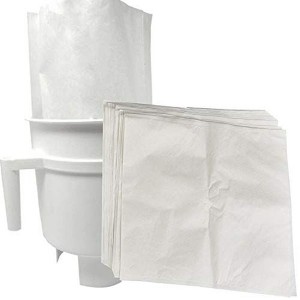 Impresa 30 Pack Cold Brew Paper Filter Bags Compatible Replacement for Toddy & OXO BREW - 11.25'' x 13'' - 1 of 4