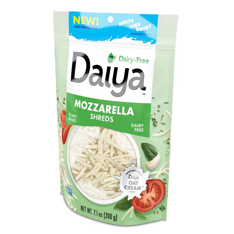 Daiya Dairy-Free Cutting Board Shredded Mozzarella Cheese - 7.1oz, 3 of 9