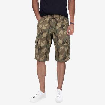 X RAY Men's Classic Fit 12.5" Inseam Knee Length Cargo Shorts
