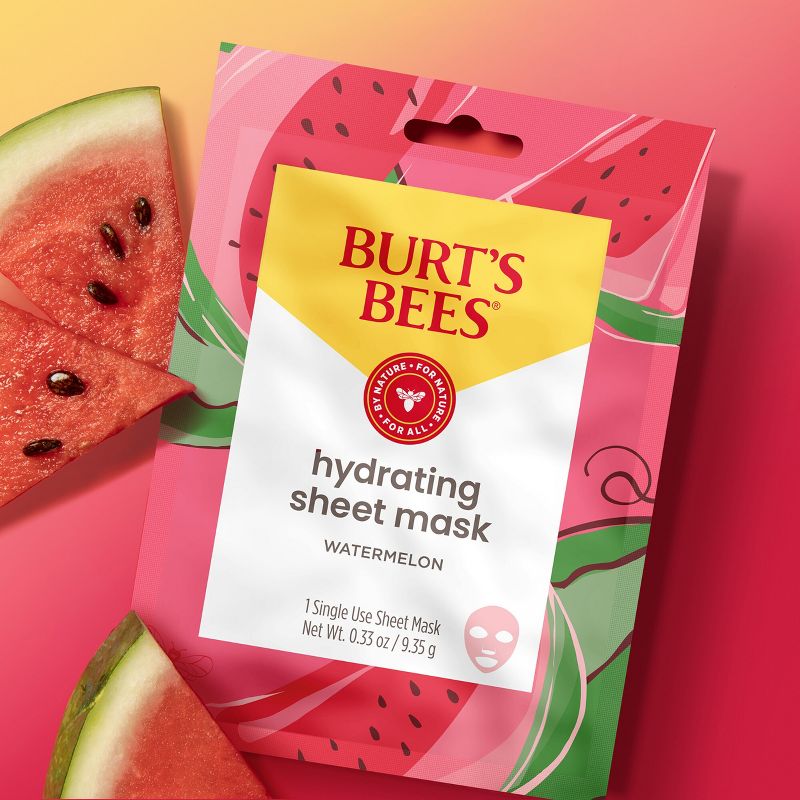 Burt&#39;s Bees Hydrating Sheet Mask Watermelon - 1ct, 5 of 14