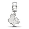 Black Bow Jewelry Sterling Silver Louisville Cardinals NCAA Bead Charm - 2 of 4