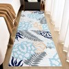 Area Rug Modern Floral Pattern Rug Washable Rugs for Living Room Bedroom - 2 of 4