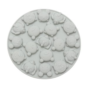 Unique Bargains Candy Making Moulds 18-Cavity Elephant Candy Mould Hand Wash 5"x0.43" 1 Pc - 1 of 4
