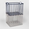 Wire Stackable Kids' Storage Basket Navy - Pillowfort™ - 4 of 4