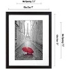 Americanflat Picture Frame with tempered shatter-resistant glass - Available in a variety of sizes and styles - 3 of 4