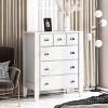 NicBex 42.80" H Metal Handles Modern Storage Dresser for Bedroom with Round Knobs & 4 Drawers - 4 of 4