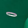 Ross-Simons 0.50 ct. t.w. Pink Sapphire Ring in Sterling Silver - 4 of 4