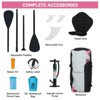 ELECWISH 11' Inflatable Stand Up Paddle Board, Non-Slip Deck Blow Up Paddle Board for Youth & Adults of All Skill Levels - 3 of 4