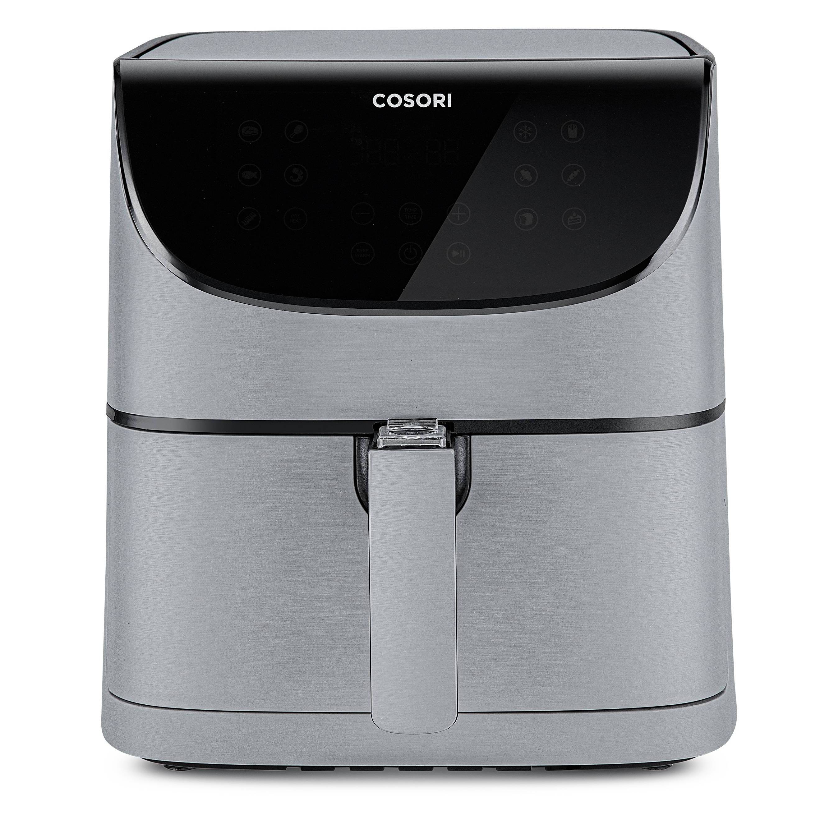 Cosori - 5.8-Quart Premium Air Fryer with Skewer Rack Set - White