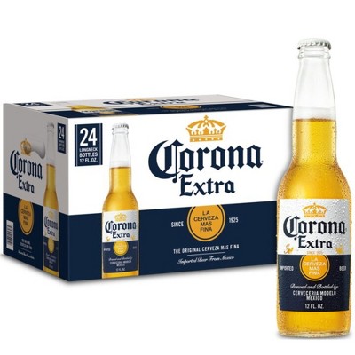 Corona Extra Lager Beer - 24pk/12 Fl Oz Bottles : Target