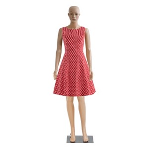 FDW Male/Female Mannequin Height Adjustable Mannequin Torso Dress Form Sewing Manikin with Stable Metal Base Mannequin Clothing Form - 1 of 4