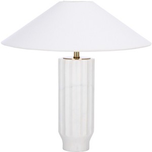 Kori 16" Table Lamp - TBL2019 - Grey/Beige - Safavieh - 1 of 4