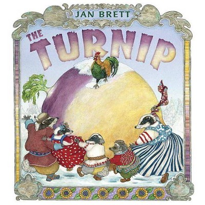 The Turnip - by  Jan Brett (Hardcover)