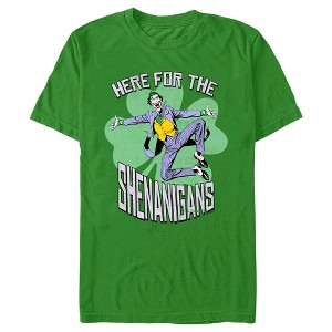 Men's Batman St. Patrick's Day Joker Here for the Shenanigans T-Shirt - 1 of 4