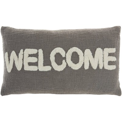 Welcome decorative hot sale pillows