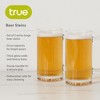 True Beer Mug, Large Pint Glass with Handle,  Dishwasher Safe Beer Stein, Extra Large Beer Glasses, 26 Ounce Beer Mug, Set of 2, Clear - 2 of 4