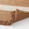 Highland Hand Woven Striped Jute/Wool Rug Tan - Threshold™ designed with Studio McGee - image 4 of 4