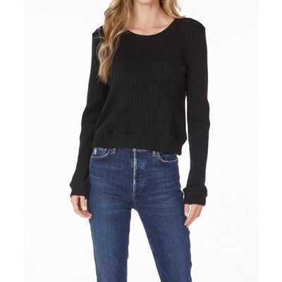 Women's Crewneck Pullover Cable Knit - bobi