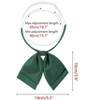 Elerevyo Women's Adjustable Satin Classic Bow Tie - 2 of 4