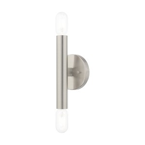 Livex Lighting Copenhagen 2 - Light Wall Light in  Brushed Nickel - 1 of 1