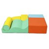 6-Piece Foam Climbing Blocks, Pu Leather Toddler Climbing Toys - 3 of 4